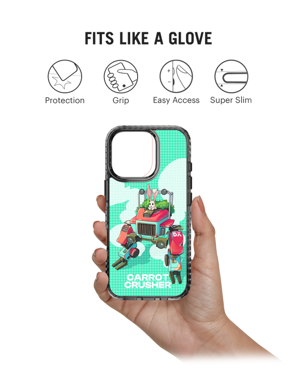 Carrot Crusher Stride 2.0 MagSafe Case Cover For iPhone 16 Pro Max