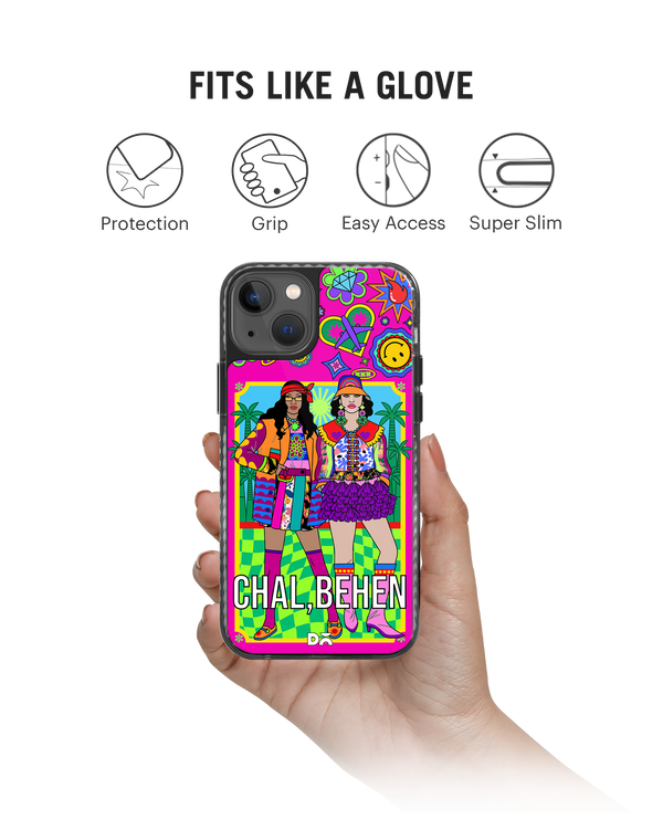 Chal Behen Stride 2.0 Case Cover For iPhone 15