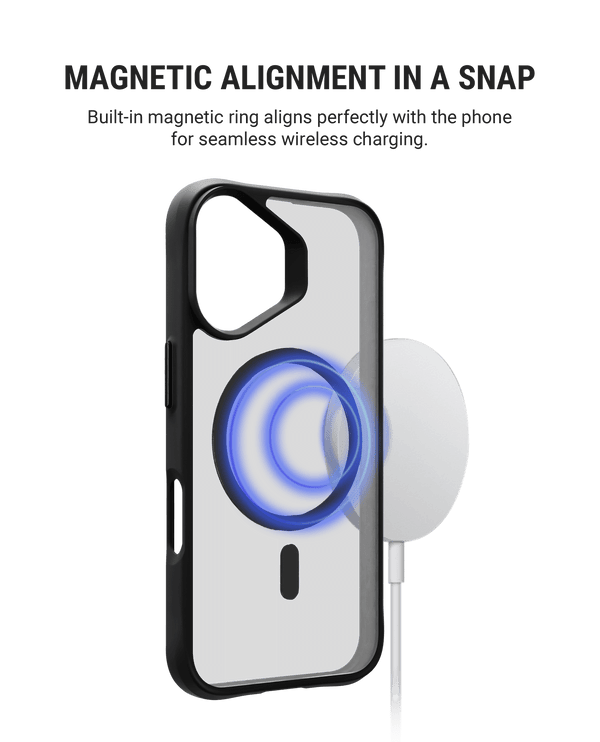 DailyObjects Hybrid Clear MagSafe Phone Case Cover For iPhone 16 Plus