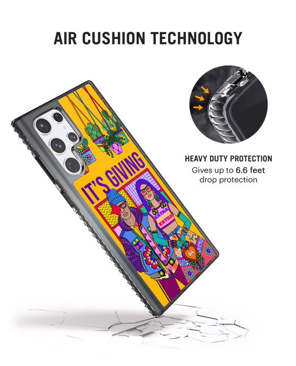 It’s Giving Stride 2.0 Case Cover For Samsung Galaxy S22 Ultra