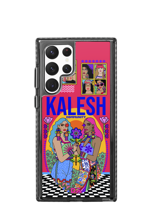 Kalesh Community Stride 2.0 Case Cover For Samsung Galaxy S22 Ultra