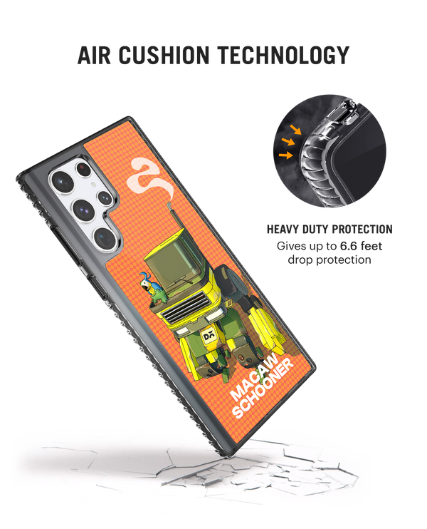 Macaw Schooner Stride 2.0 Case Cover For Samsung Galaxy S22 Ultra