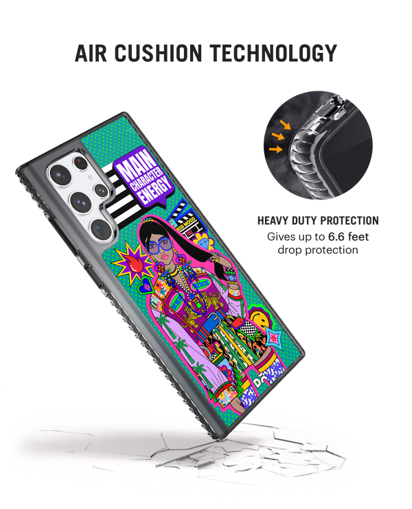 Main Character Energy Stride 2.0 Case Cover For Samsung Galaxy S22 Ultra