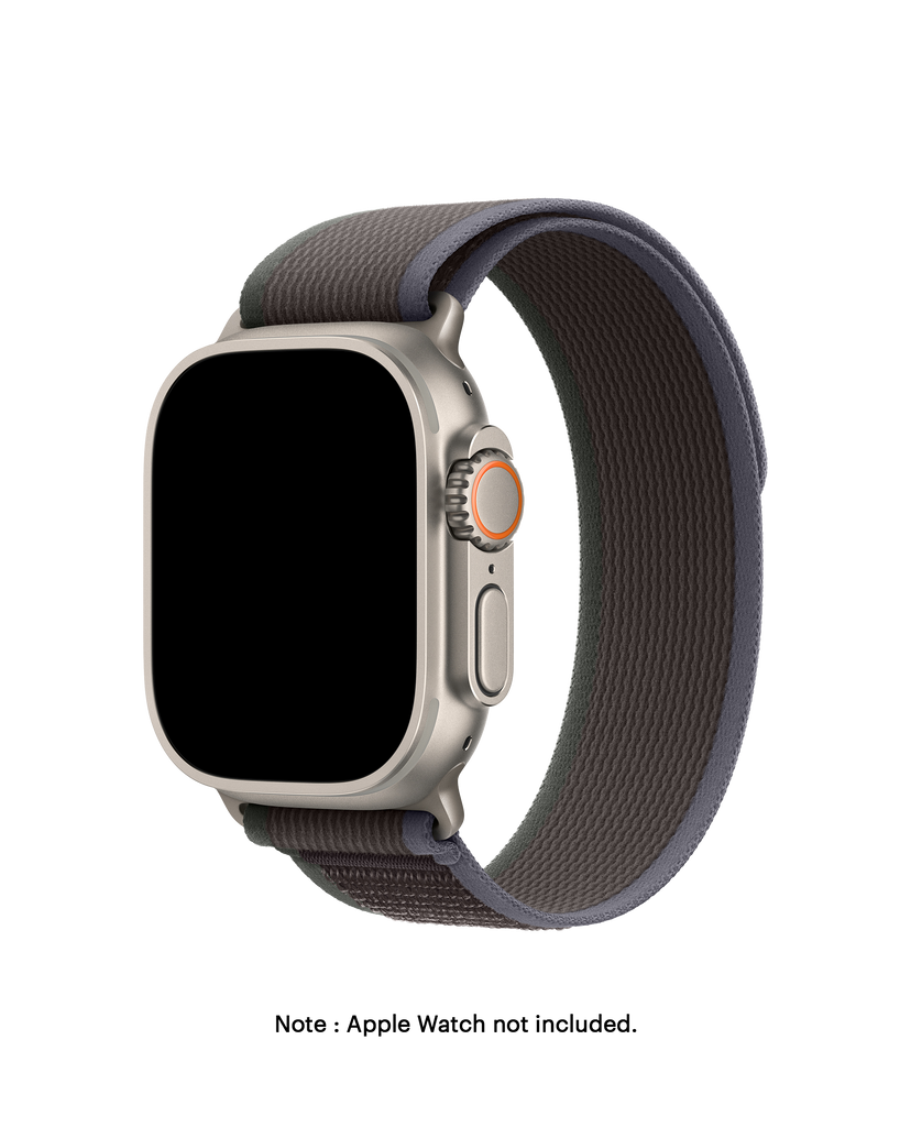 Pull Tab Nylon Weave Apple WatchBand