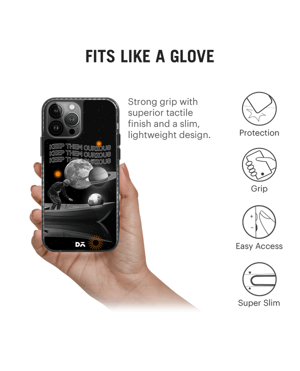 DailyObjects Curious State of Mind Stride 2.0 Phone Case Cover For iPhone 14 Pro