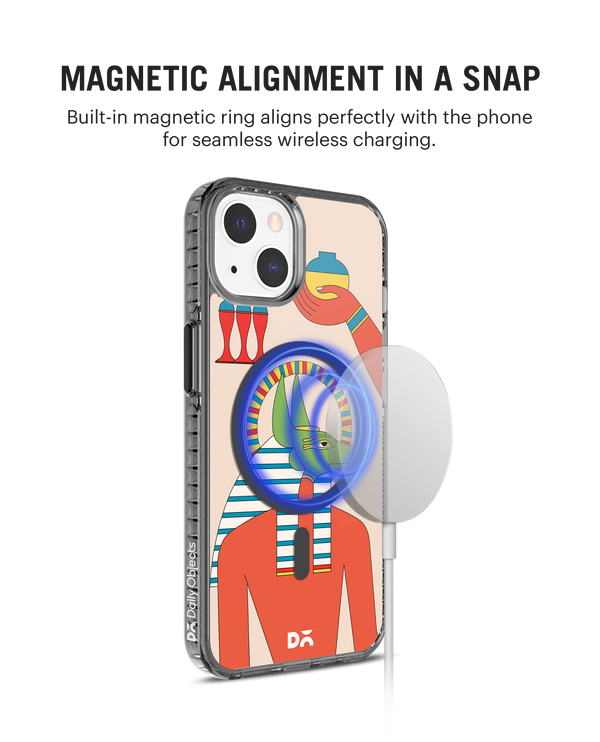 Anubis Stride 2.0 Clear MagSafe Phone Case Cover For iPhone 15