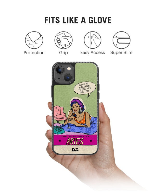 DailyObjects Aries Stride 2.0 Phone Case Cover For iPhone 15
