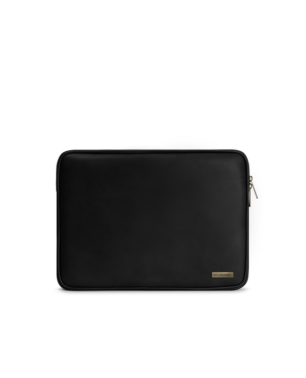 Vegan Leather Zippered Sleeve For Laptop/MacBook