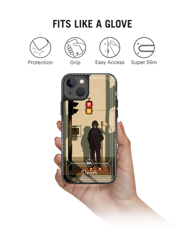 DailyObjects Death Stride 2.0 Phone Case Cover For iPhone 15