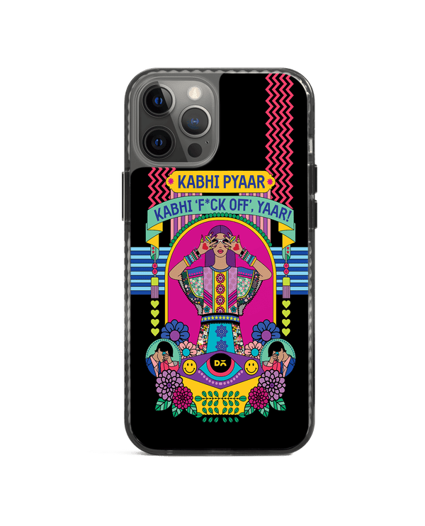 DailyObjects Nasty Pyaar Stride 2.0 Case Cover For iPhone 12 Pro