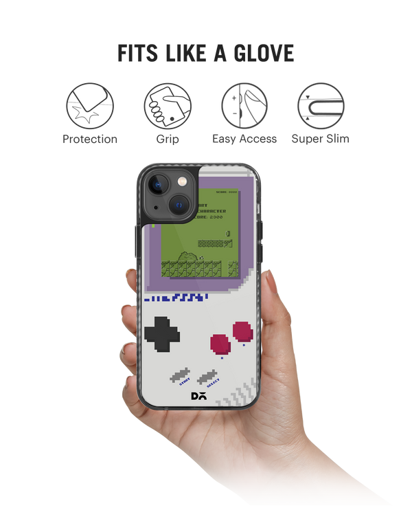 DailyObjects Pixel Boy 1990 Stride 2.0 Phone Case Cover For iPhone 15