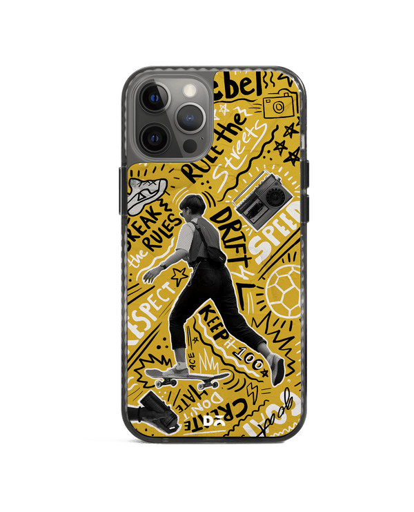 DailyObjects Rule The Streets Stride 2.0 Case Cover For iPhone 12 Pro