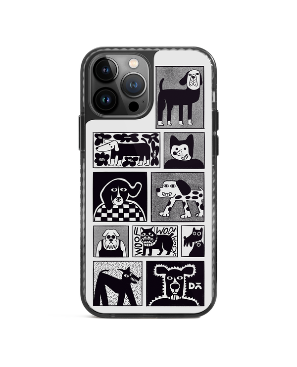 DailyObjects Woof Tribe Stride 2.0 Phone Case Cover For iPhone 14 Pro