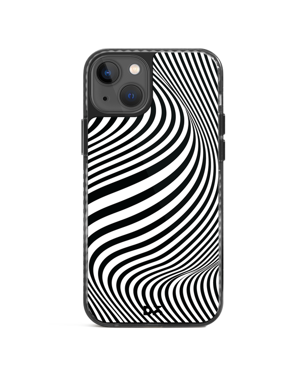 Zebra Waves Stride 2.0 Phone Case Cover For iPhone 15