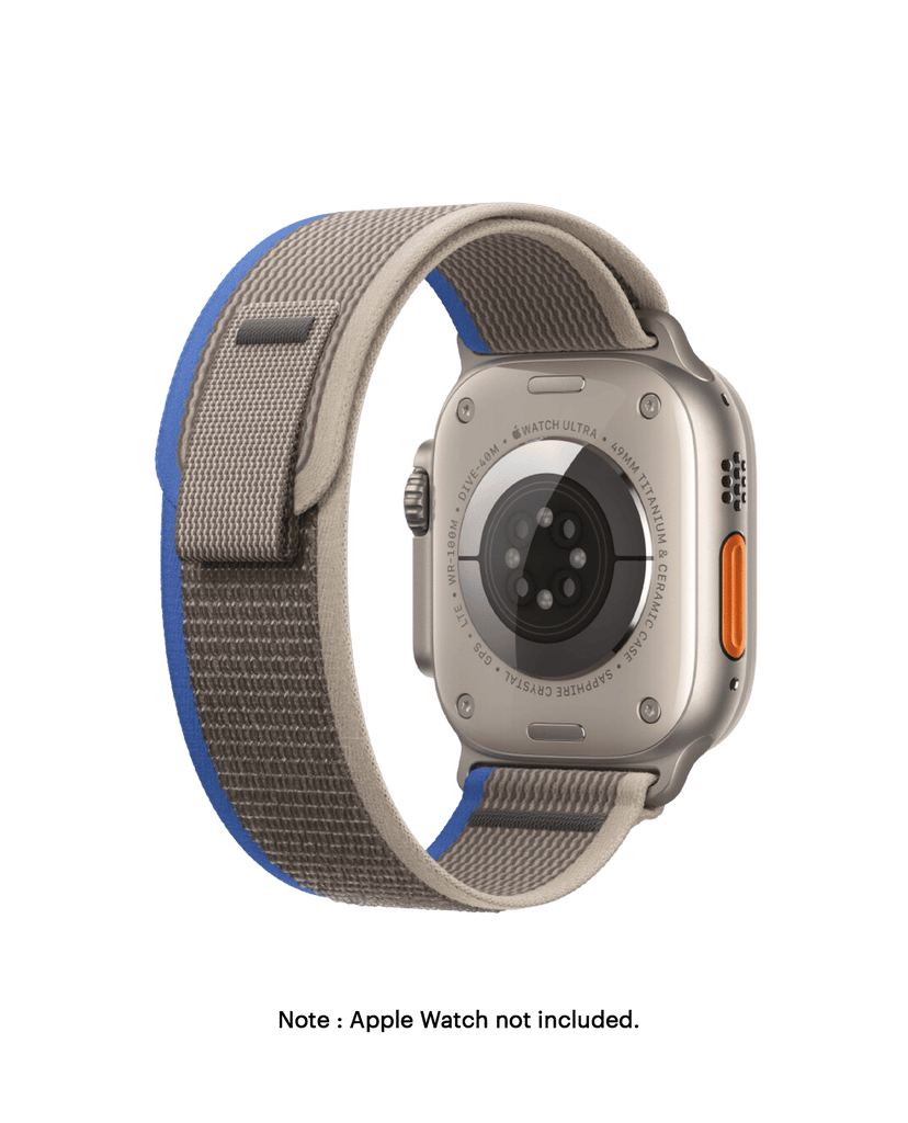 Pull Tab Nylon Weave Apple WatchBand