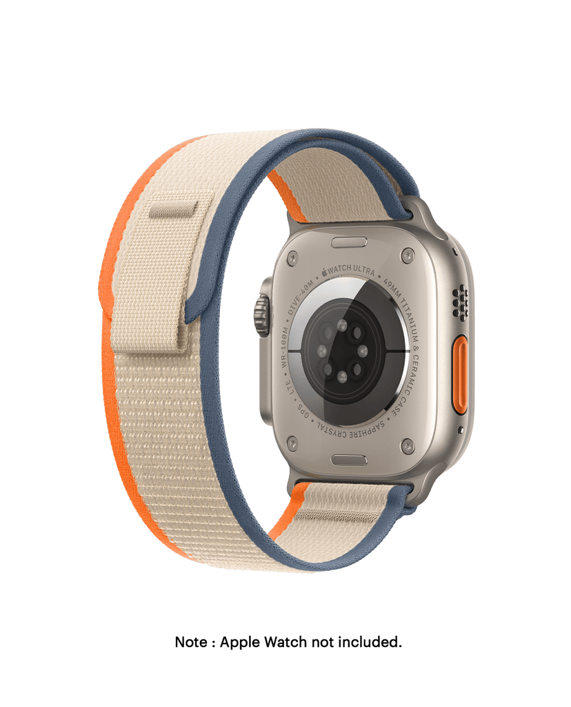 Pull Tab Nylon Weave Apple WatchBand