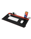 Snap On Organiser Desk Mat with Cable Holder + Phone Mount + Apple Watch Charging Stand