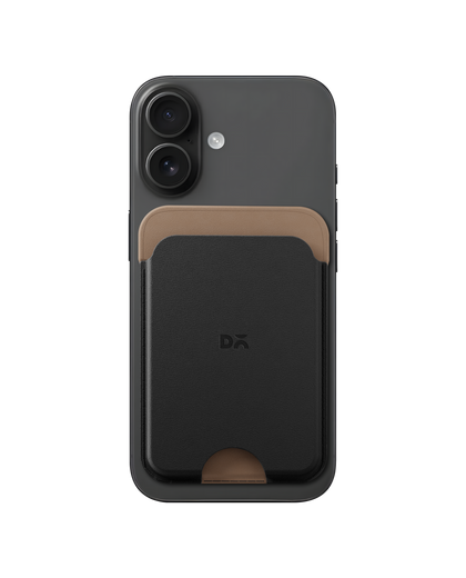 black-beige-leather-magsafe-card-wallet