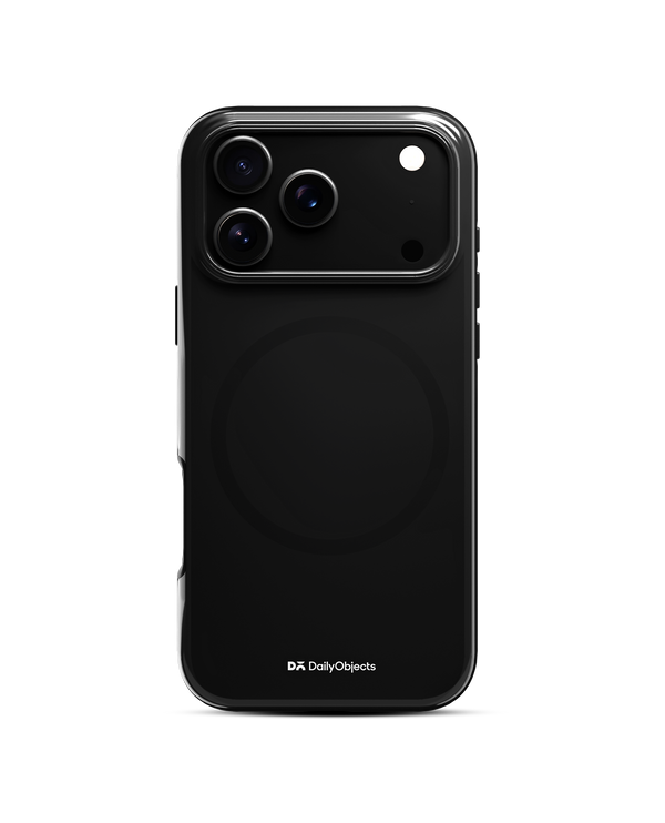 Black Enamel Bumper MagSafe iPhone 17 Pro Case