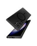 Black Nimbus Magnetic Phone Case Cover For Samsung Galaxy S24 Ultra