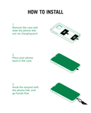 black-reflective-crossbody-phone-lanyard-cord