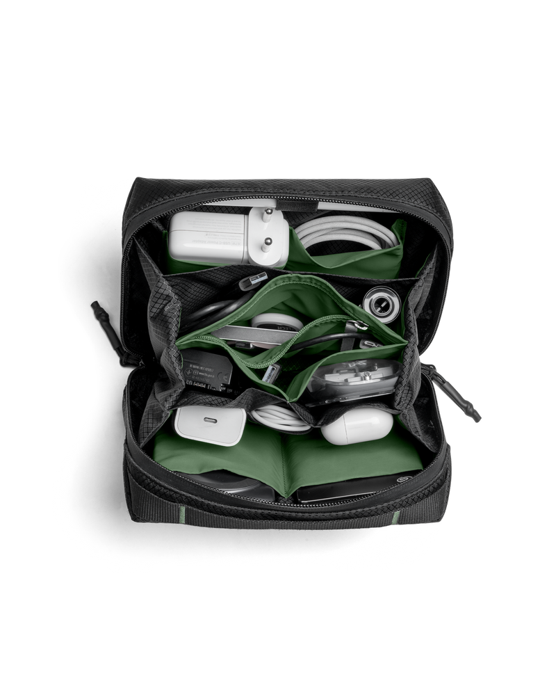 Black Ripstop Vault Tech Organiser