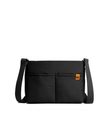 Carbon Black Retreat Crossbody Bag