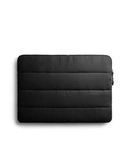 Carbon Black Stria Laptop Sleeve - Medium