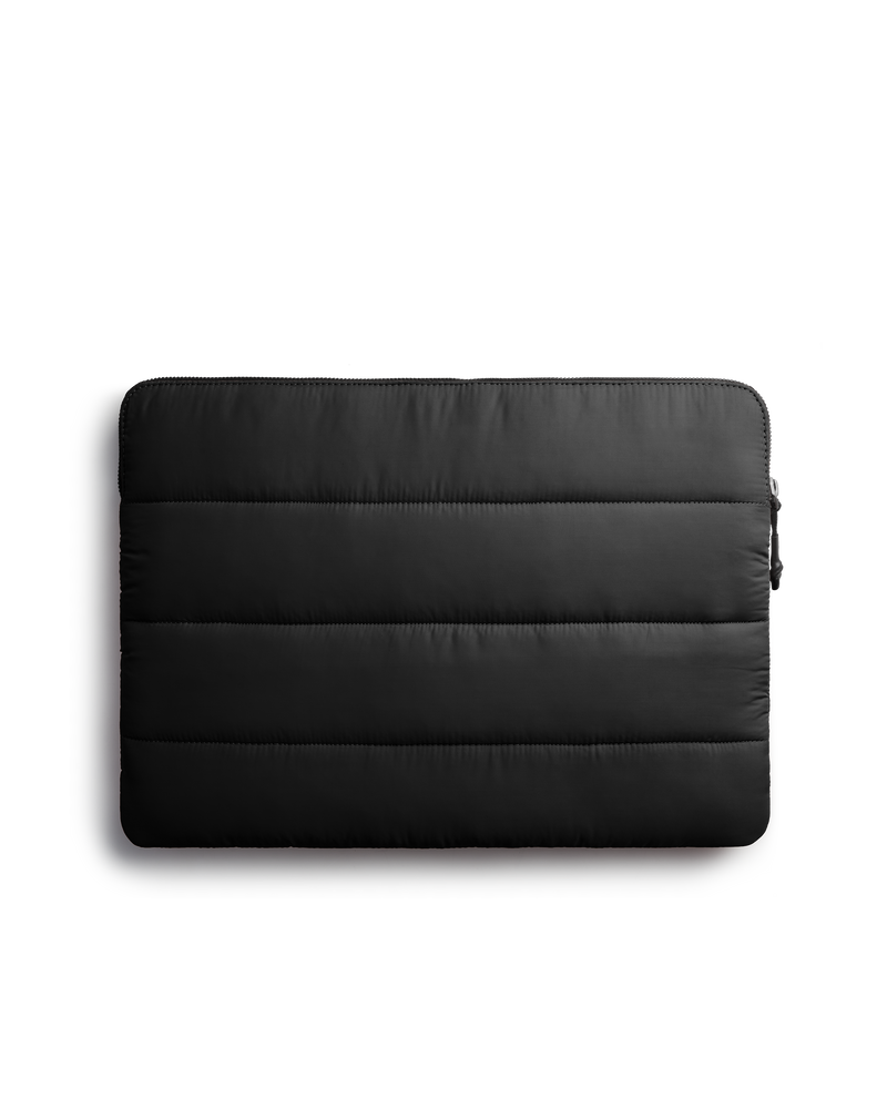 Carbon Black Stria Laptop Sleeve - Medium