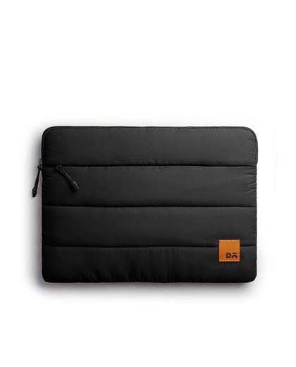 Carbon Black Stria Laptop Sleeve - Medium