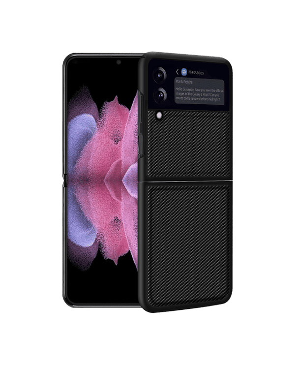 carbon-fiber-case-for-samsung-galaxy-z-flip-3
