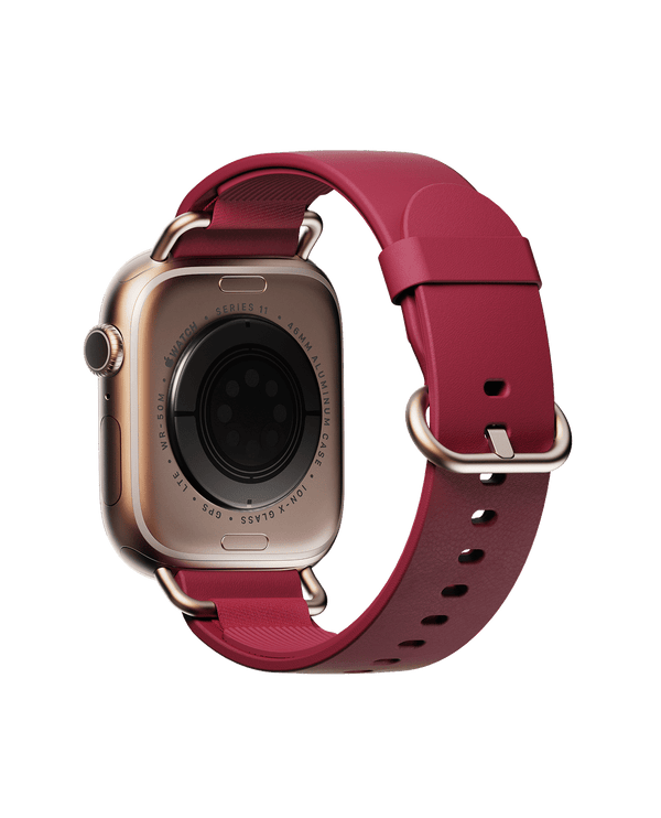 Ellipse Leather Apple Watch Band