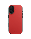 Black-Beige Leatherite MagSafe Phone Case Cover for iPhone 17