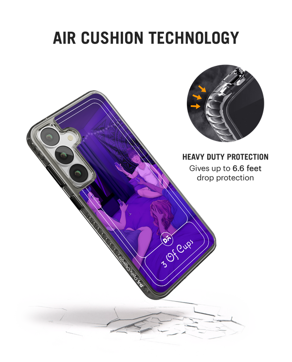 3 Of Cups Stride 2.0 Case Cover For Samsung Galaxy S24