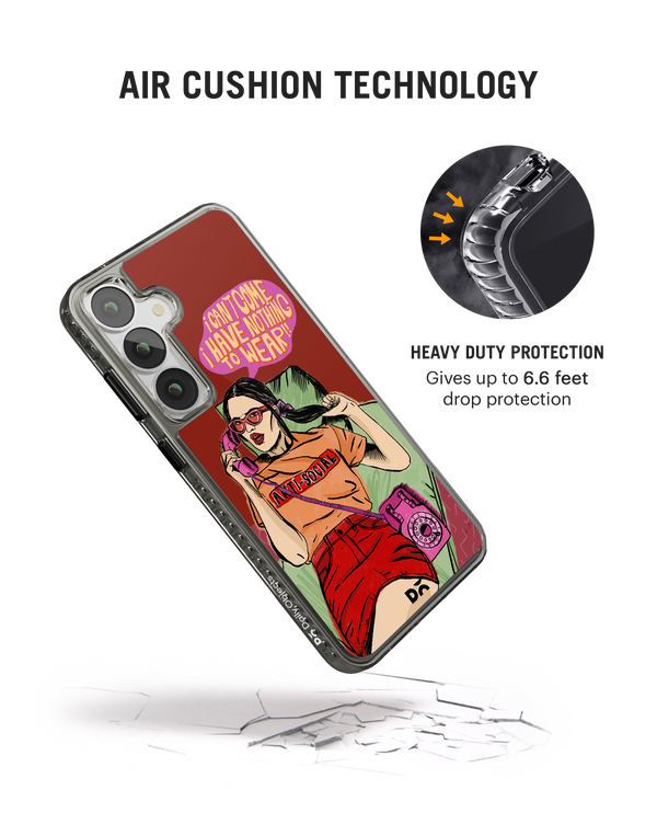 Anti Social Babe Stride 2.0 Case Cover For Samsung Galaxy S24 Plus