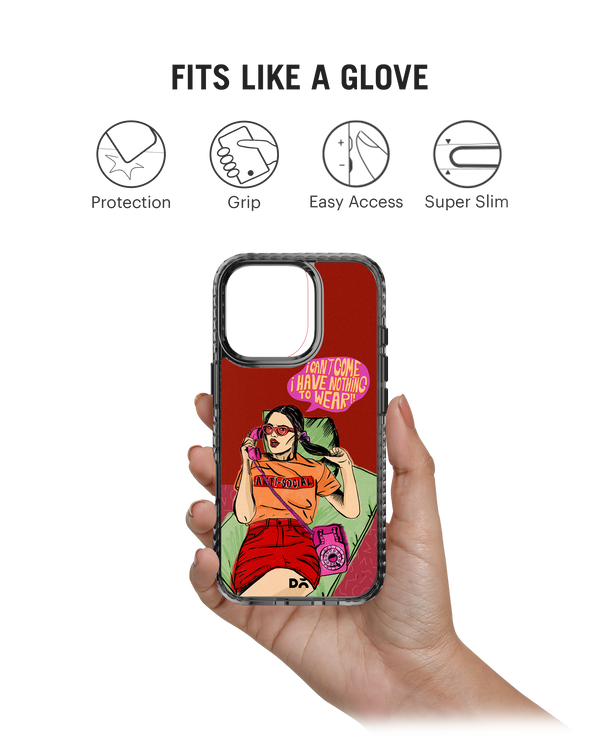 Anti Social Babe Stride 2.0 MagSafe Case Cover For iPhone 16 Pro Max