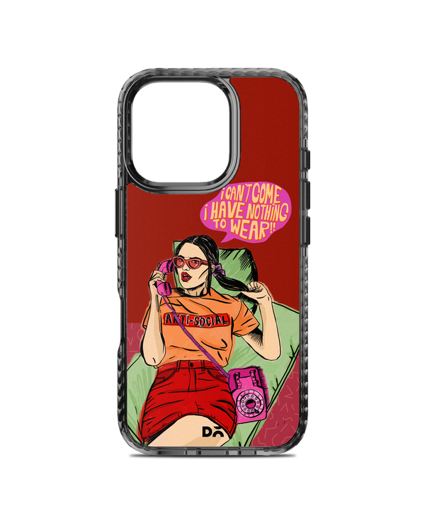 Anti Social Babe Stride 2.0 MagSafe Case Cover For iPhone 16 Pro