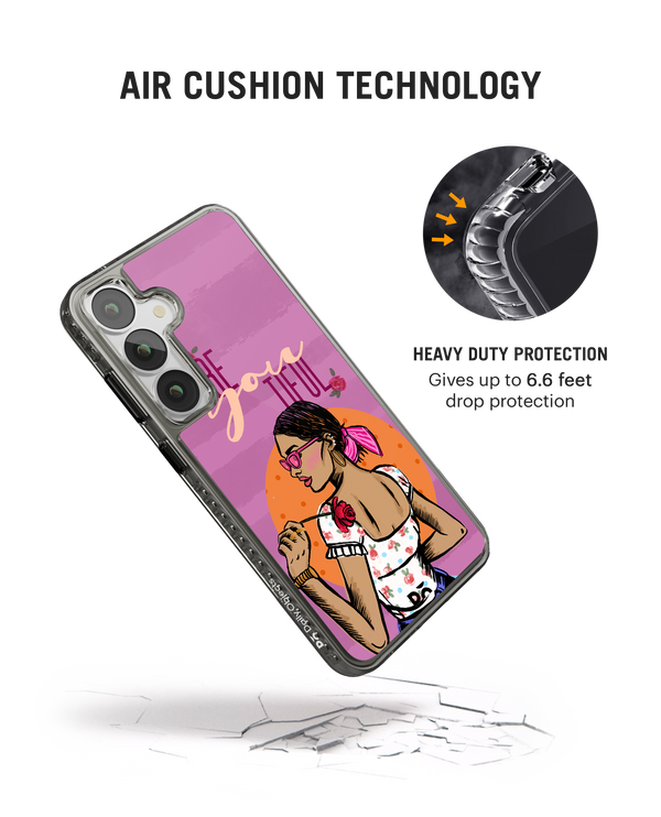 Be You Tiful Stride 2.0 Case Cover For Samsung Galaxy S24 Plus