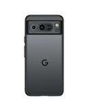 Black Frosted Clear Case Cover For Google Pixel 8 Pro