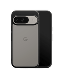 Black Frosted Clear Case Cover For Google Pixel 9