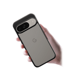 Black Frosted Clear Case Cover For Google Pixel 9