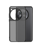Black Frosted Clear Case Cover For OnePlus 12