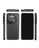Black Frosted Clear Case Cover For OnePlus 12
