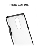 Black Frosted Clear Case Cover For OnePlus 8