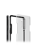Black Frosted Clear Case Cover For OnePlus 8 Pro