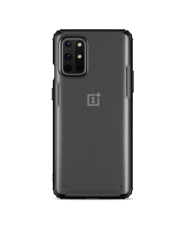 Black Frosted Clear Case Cover For OnePlus 8T