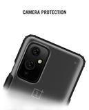Black Frosted Clear Case Cover For OnePlus 9