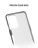Black Frosted Clear Case Cover For OnePlus 9