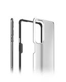 Black Frosted Clear Case Cover For OnePlus 9 Pro