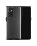 Black Frosted Clear Case Cover For OnePlus 9 Pro